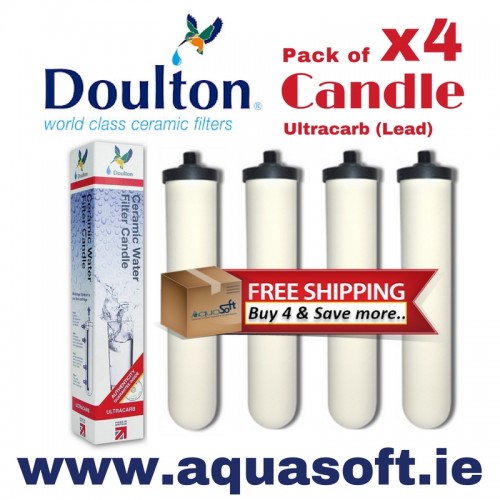 Doulton® Ultracarb Candle Pack of 4 - W9123053